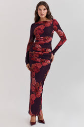 Lanetta-Romantic Floral Maxi Dress