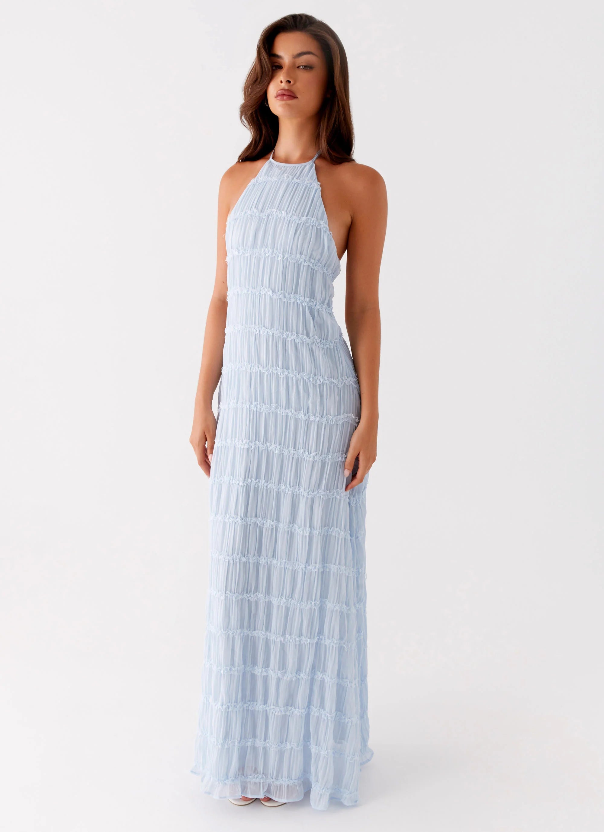 Aullie Maxi Dress - Blue