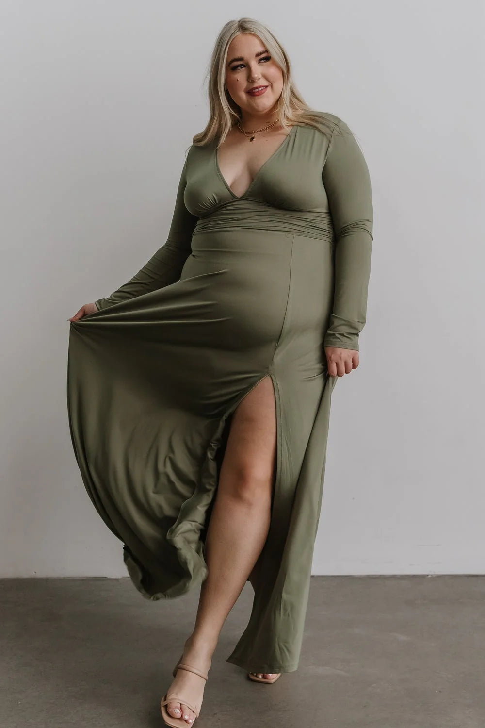 Arianna Maxi Dress | Dusty Sage