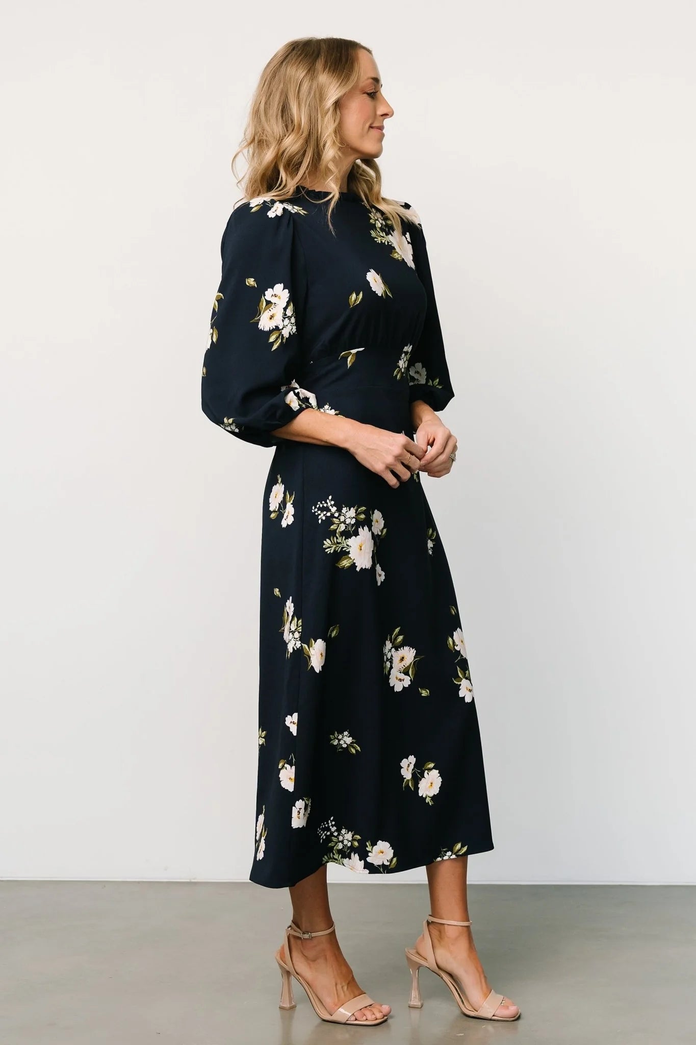Karalie Maxi Dress | Navy Floral