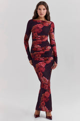 Lanetta-Romantic Floral Maxi Dress