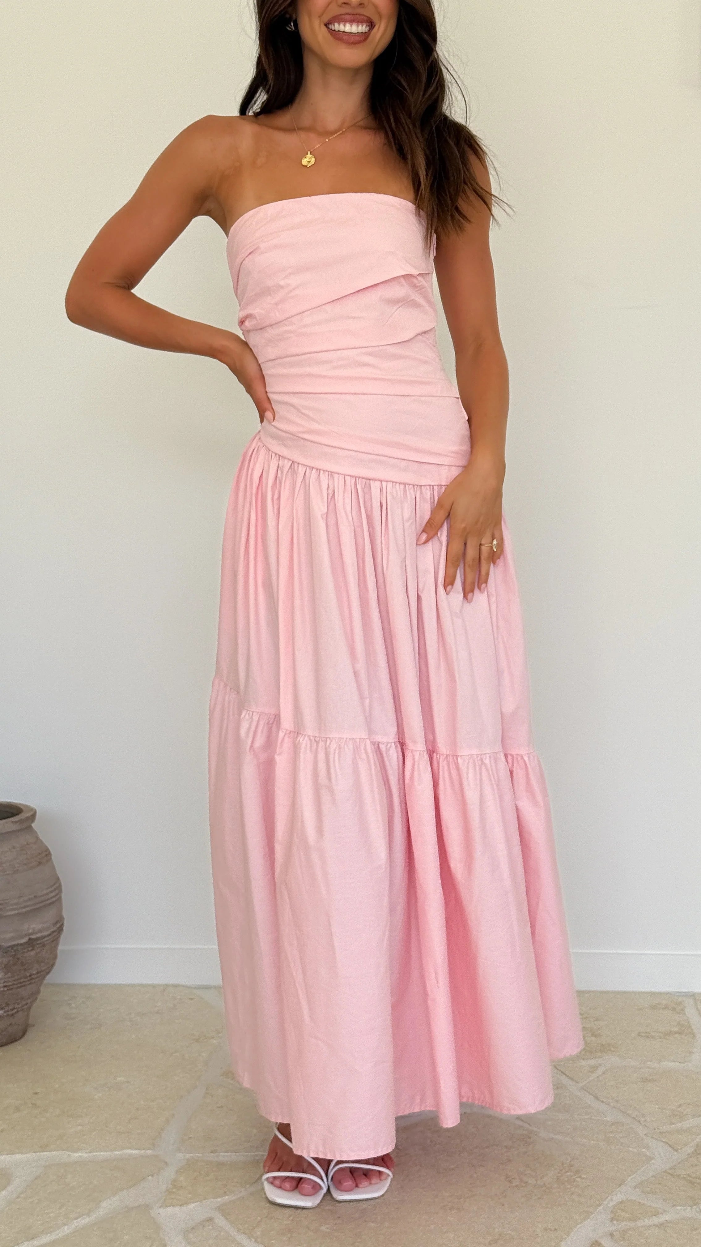 Lola Maxi Dress - Pink