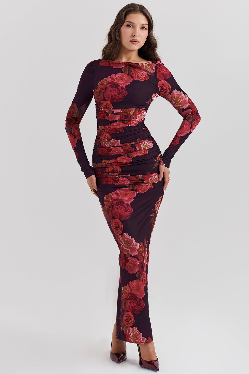 Lanetta-Romantic Floral Maxi Dress