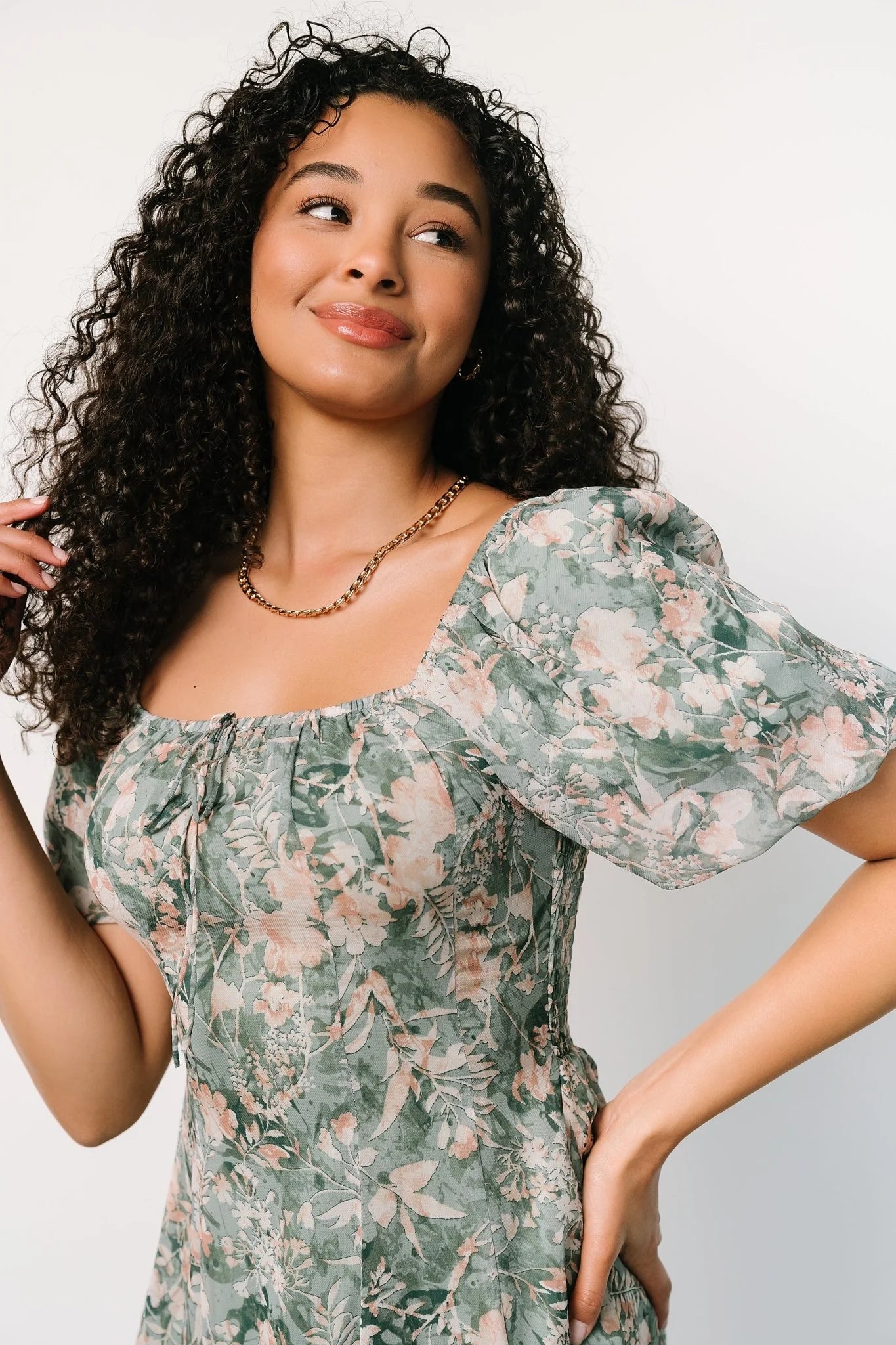 Raelynn Maxi Dress | Sage Floral